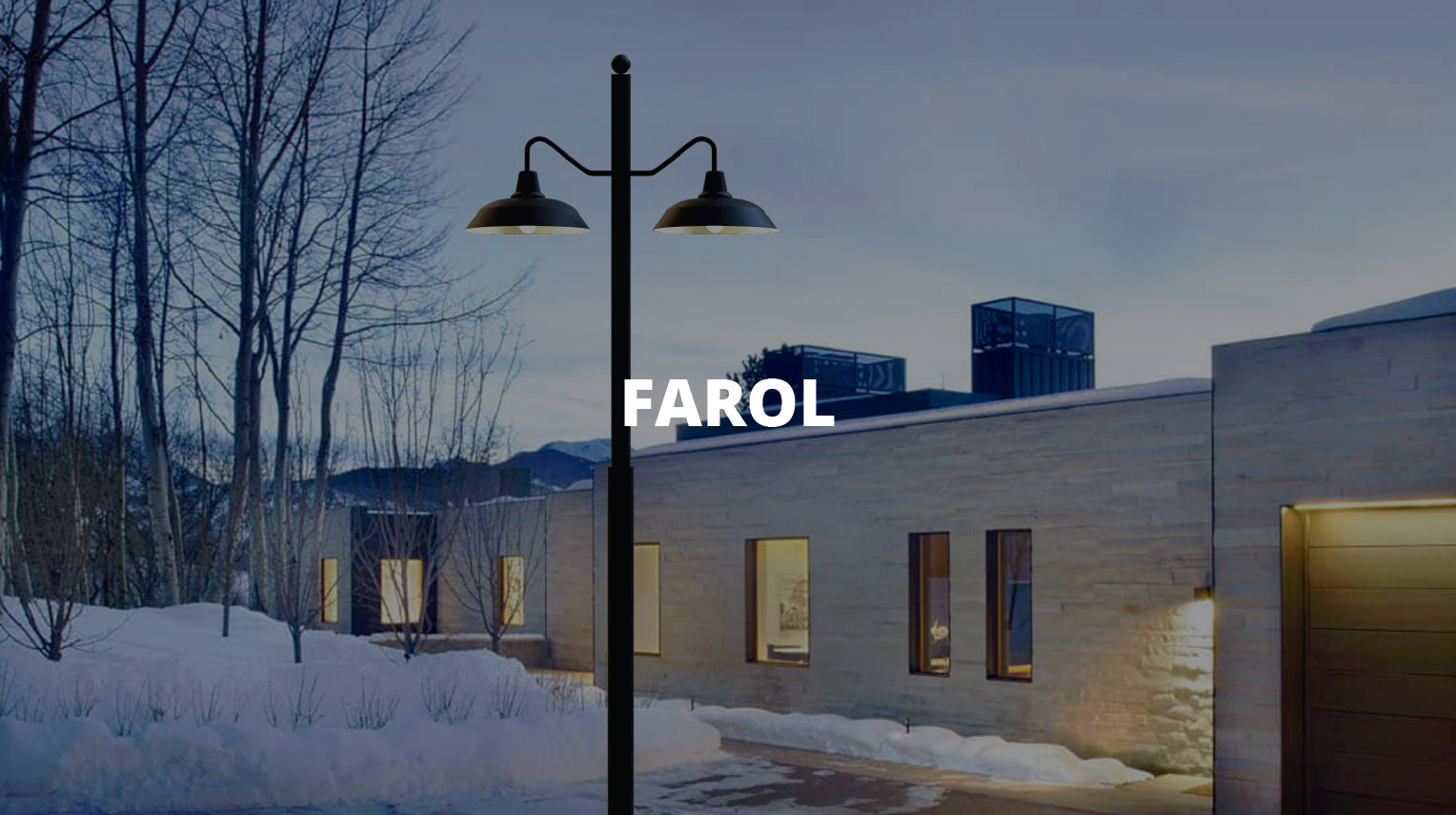 Faroles estilo industrial