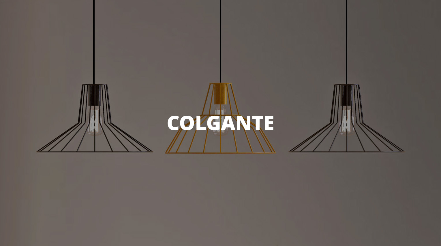 Lámparas colgantes