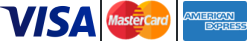 Visa, Mastercard, Amex